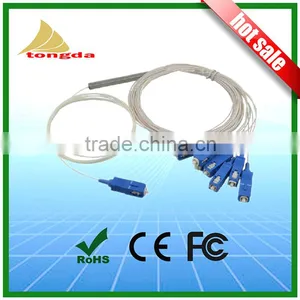 Mini Steel Tube PLC Splitter 1x2 1x4 , Factory Best Price thumbnail-2