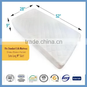 Bamboo Quilted Watterproof Baby Mattress Protector thumbnail-1