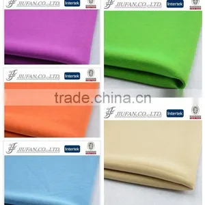 Jiufan Textile 2015 Hot Sale Knit Polyester Ryaon Spandex Sandwich Scuba Fabric For Garment thumbnail-1