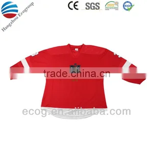 100% Polyester Ice Hocky Team T-shirt With Customized Logo. 2014 NEW! thumbnail-1