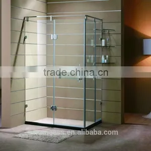 Large Rectangle Clearly Glass Shower Room thumbnail-1