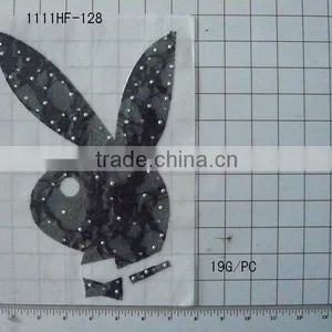 Cat Head Fancy and Top Fashion Lace Hot Fix Motifs Design thumbnail-1