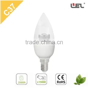 LED Lamp Decorative Bulb Wholsale Cheap Price Candle LED C37 Bulb Led Motion Light 4W E14 LED Bulb Housing the Led Lights thumbnail-4