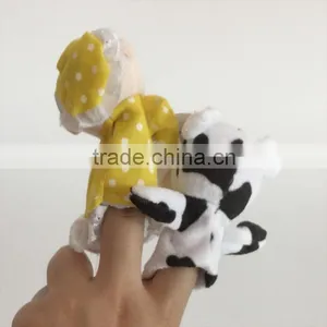 2015 New Mini Plush Animal Finger Puppet / Plush Kids Finger Puppets for Sale thumbnail-4