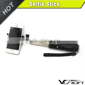 Extendable Handheld Selfie Self Phone Stick Monopod Bluetooth Remote Shutter thumbnail-1