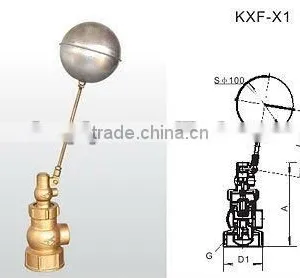 Brass Floating Ball Actuated Valve thumbnail-1