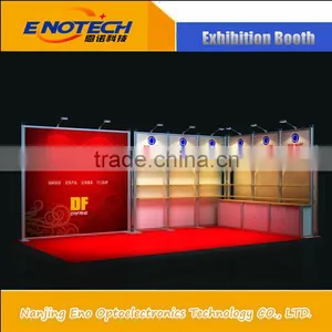Portable Modular 10*10ft, 3*3m Trade Show Display Exhibition Booth thumbnail-1