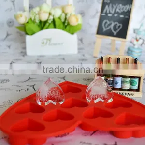 OEM Available Romantic Love Heart Shape Custom Ice Cube Tray thumbnail-3