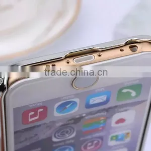 Fashion Silver Glit Case for Iphone 6 Metal Case for Iphone 6s Frosted Cover Mobile Phone Shell thumbnail-5