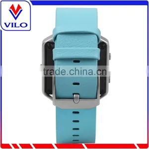 Replacement Band Genuine Leather Wrist Band for Fitbit Blaze thumbnail-4