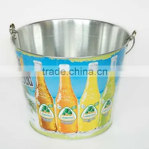 Hight Quality Metal Tin Ice Bucket Tin Beer Bucket Quality Choice thumbnail-5