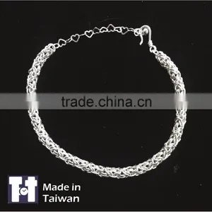 Customized 925 Byzantium Sterling Silver Bracelet For Women's thumbnail-2