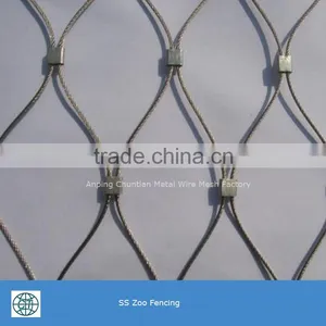 Stainless Steel Wire Rope Mesh Netting for Zoo Fence thumbnail-6