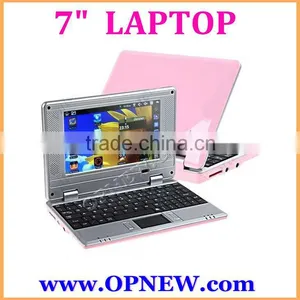 NEW Dual Core 7" Android 4.4 WM8880 1.2GHz Netbook Cheap Laptop Computer Notebook Camera OPNEW 6 Colors in STOCK Now thumbnail-1