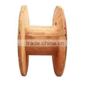Big Pine Wood Wire Cable Spool thumbnail-2
