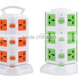 Tower Protected Extension Socket With Main Switch Indicator and Surge Indicators, Power Converter, Electric Socket thumbnail-1