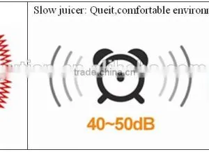 New Design High Quality Silent Big Mouth Slow Juicer Extractor thumbnail-6