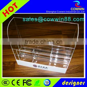 Wholesale Acrylic Clear Cube Makeup Organizer, Acrylic Lucite Clear Makeup Organizer With Drawers thumbnail-1