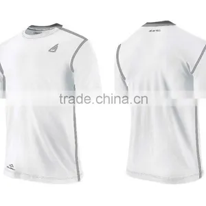 Mens Basic Short Sleeve Running Shirt Multiply Colors thumbnail-5
