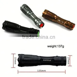 S3 Super Bright Rechargeable Mini Zoom Led Tactical Torch Flashlight thumbnail-6