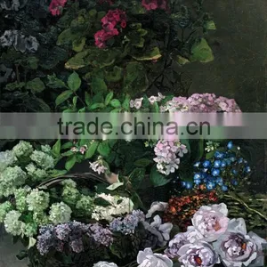 Beautiful Home Decoration Glass Painting Designs Of Flowers thumbnail-2