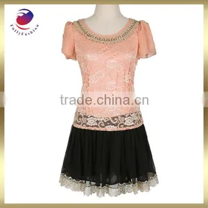 Lace Girls Party Dresses thumbnail-1