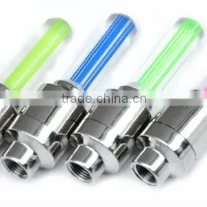 2 PCS Colorful LED Flash Tyre Wheel Valve Cap Light for Car Bike Bicycle Motorbicycle Wheel Light Tire Light thumbnail-1