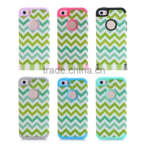 Ultra Thin Hybird 2 in 1 Phone Case for Iphone 5c With Printed Color thumbnail-5
