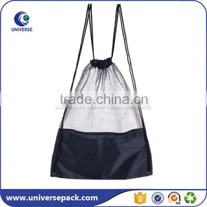 High Quality Sport Mesh Drawstring Backpack Bag Supplier's Choice thumbnail-2