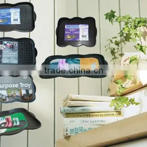 Shoe Tray Home Door Plastic Washable Utility Tray Plants Pet Food Shoe Welly Tidy Wellies 552029 thumbnail-6