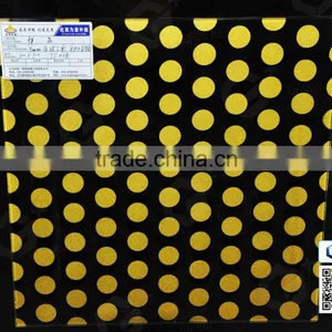 Metallic Shininess Color Glazed Glass (SGP Laminated Glass, Tempered Glass, Hollow Glass, Anti-Fire Glass,Hot Bending Glas) thumbnail-3
