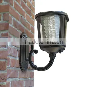 CE Approved Wall Mounted Motion Sensor Led Outdoor Solar Lamp Led Panel Solar Gate Light thumbnail-4