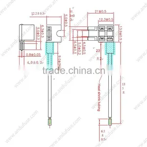 Medium ATM FUSE TAP ADD ON DUAL CIRCUIT ADAPTER AUTO CAR AUTO TERMINALS 20A FUSE thumbnail-5