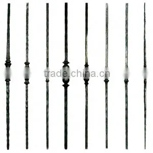 Wrought Iron Fence Pickets Bar thumbnail-1