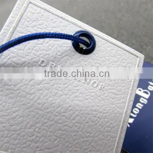 White & Blue Simple Hangtags With String thumbnail-5