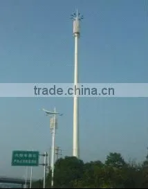 HDG Tubular Steel Monopole Tower Mast China Manufacturer thumbnail-1