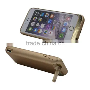 Protective Extended Rechargeable Power Case With Kickstand thumbnail-4