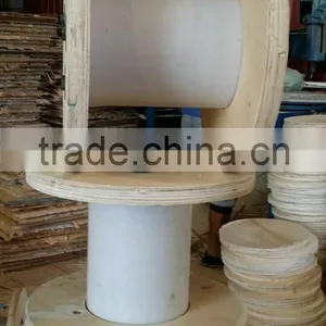 Wooden Cable Drum Roller Plywood Cable Drums thumbnail-1