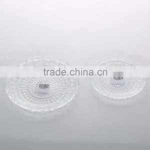 Unique Design Square Embossed Glass Plate thumbnail-2