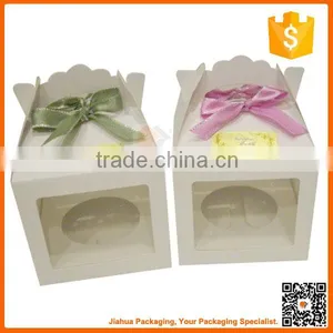 Pink Cute Color Cupcake Boxes thumbnail-2