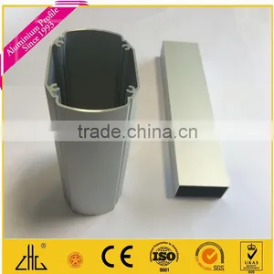 Any Shape Customized 300mm Diameter Aluminium Tube / Aluminum Split Tube thumbnail-4