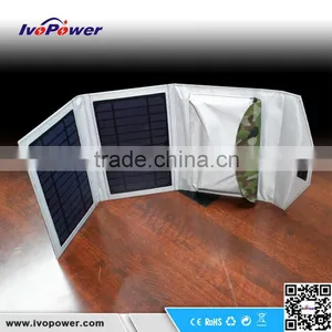 Universal 7W Monocrystalline Portable Foldable Solar Panel Charger thumbnail-2