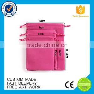 Custom Velvet Drawstring Pouch Bag thumbnail-4