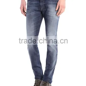 Hot Sell European Fashion Style Super Skinny Slim Fit Jean for Men thumbnail-1