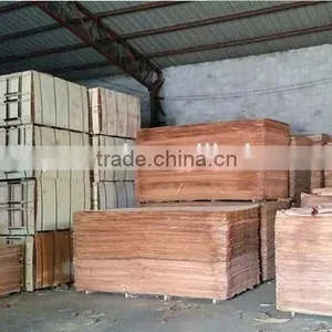0.26mm Thickness Natural Okoume Wood Veneer for Door Size Plywood thumbnail-3