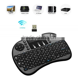 2016 Best Selling Rii Mini x1 2.4Ghz Wireless i8 Keyboard With Mouse for Google TV thumbnail-4