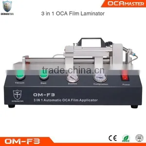 OCAmaster Universal 3 in 1 OCA Film Laminating Machine OM-F3 For LCD Refurbishing With Built-in Compressor & Vacuum Pump thumbnail-2
