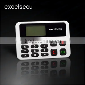 ESECU Promotional Custom Equipment LCD OTP One Time Passord Challenge Response Authentication Security Token thumbnail-1