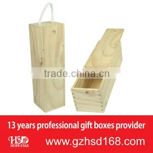 Custom Wine Box Wooden Box Wine Gift Box the Latest Packaging thumbnail-1
