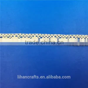 Wholesale High Quality H0948 Lace Ribbon,Crocheted Lace,100% Cotton Lace thumbnail-1